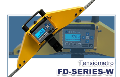 Tensiómetro para riendas colocadas FD-Series-W - Fabricación A&L Argentina