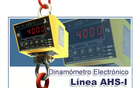 Dinamómetro electrónico AHS-1