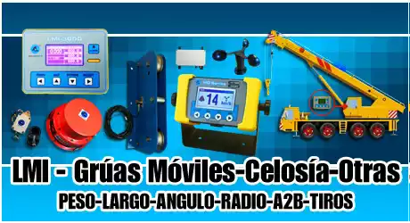 Sistemas de información para grúas móviles