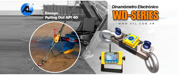 Miniatura Dinamómetro WD-SERIES Ensayo de Tracción